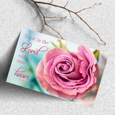 &quot;Trust in the Lord&quot; - Unpersonalized Bookmark