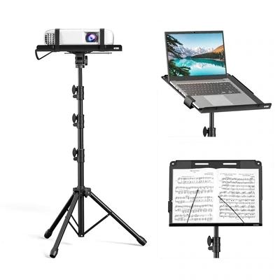 KDD Projector Stand, 4 in 1 Foldable Music Stand