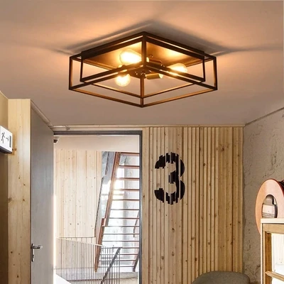Eoodis Industrial Ceiling Light Fixture
