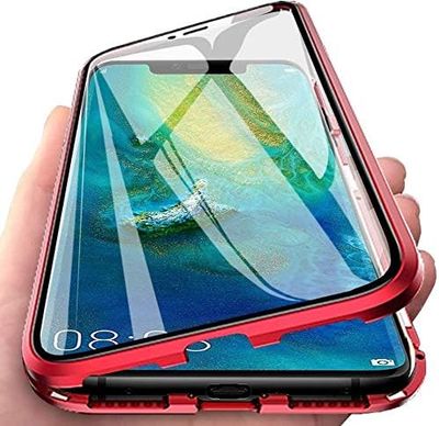 HaptiCase for Samsung Galaxy A50 Magnetic Cover, with glass screen protector