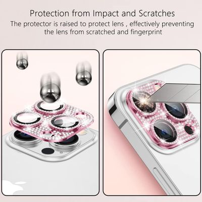 Compatible with iPhone 14 Pro iPhone 14 Pro Max Camera Lens Protector 2 Pack