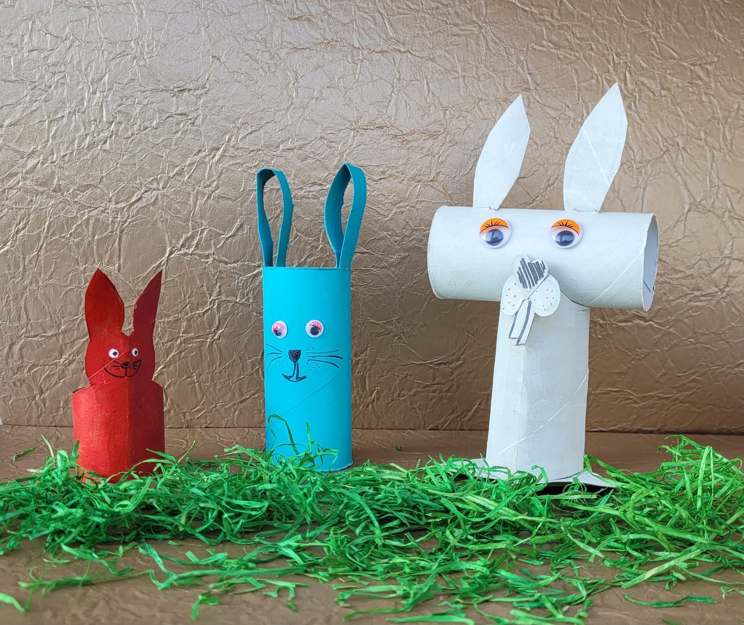 Osterhasen-Upcycling Kinderbastelkurs