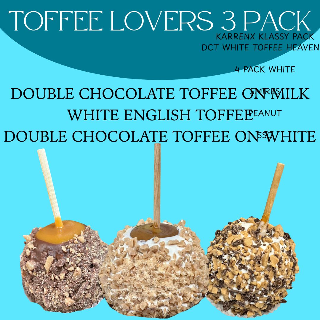 Toffee Lovers 3 pack bundle