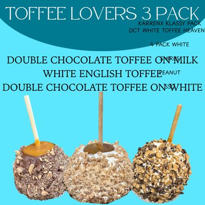 Toffee Lovers 3 pack bundle