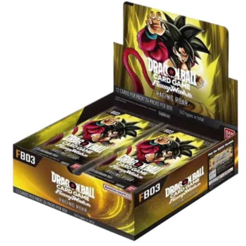 Dragon Ball Super CG: Fusion World FB03 Raging Roar Booster Box