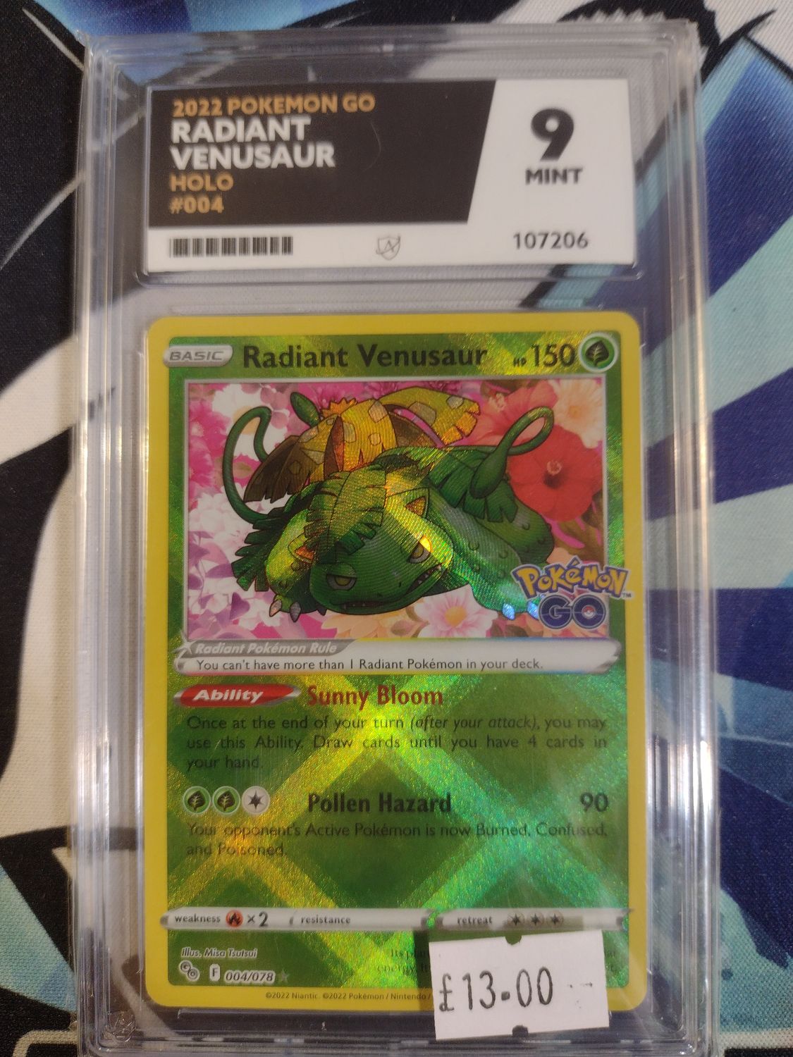 Radiant Venusaur ACE 9