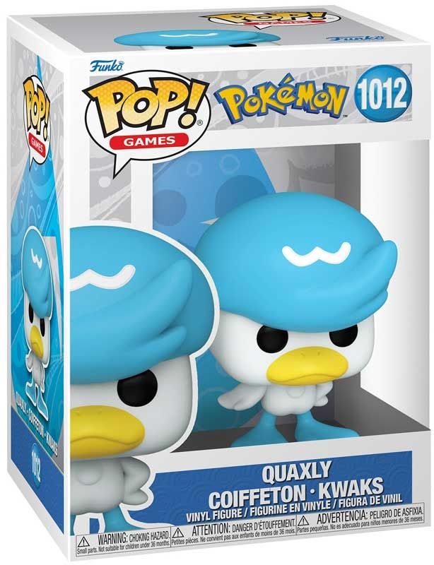 FUNKO POP GAMES: POKEMON - QUAXLY 1012