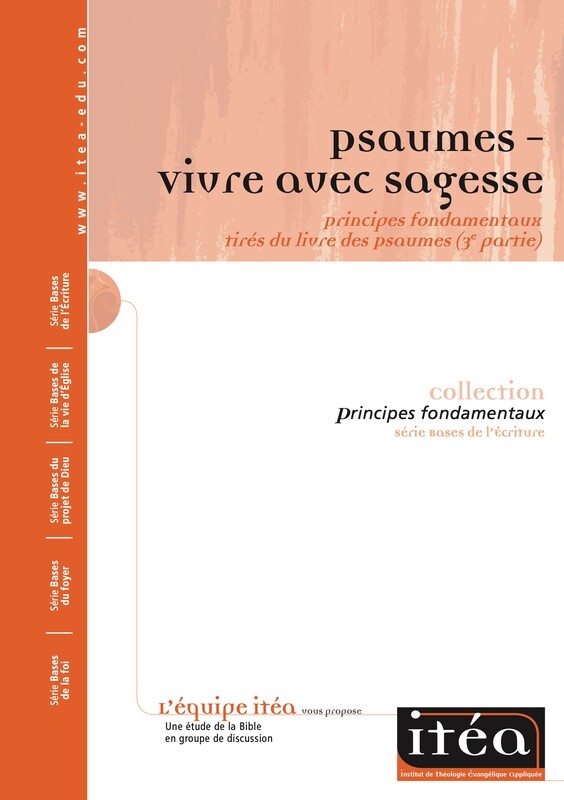 Psaumes&nbsp;– Vivre avec sagesse