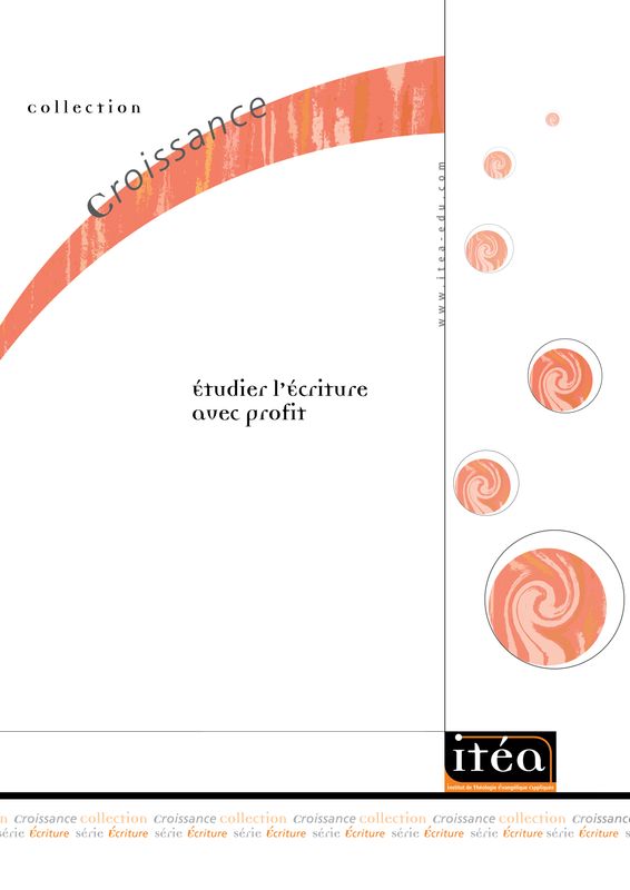 Étudier l’Écriture avec profit