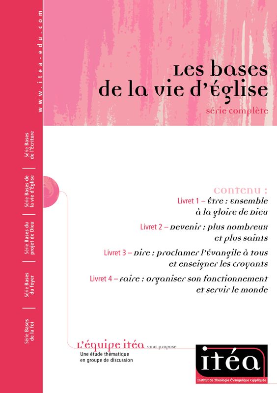 Les bases de la vie d'Église - SÉRIE COMPLÈTE