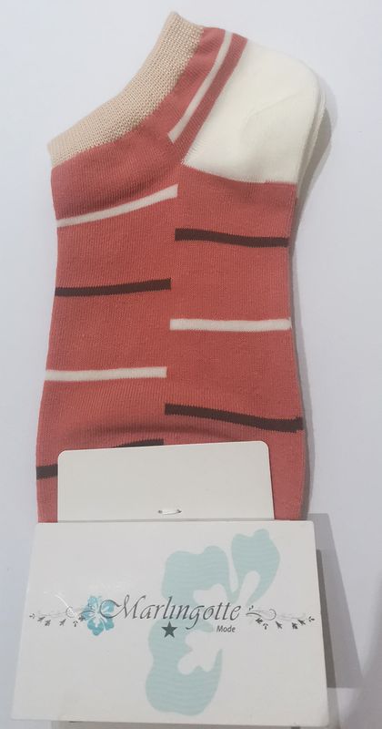 Chaussette avec motifs