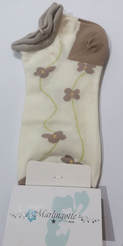 Chaussette avec motifs