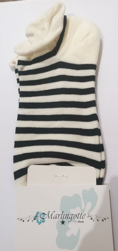 Chaussette avec motifs
