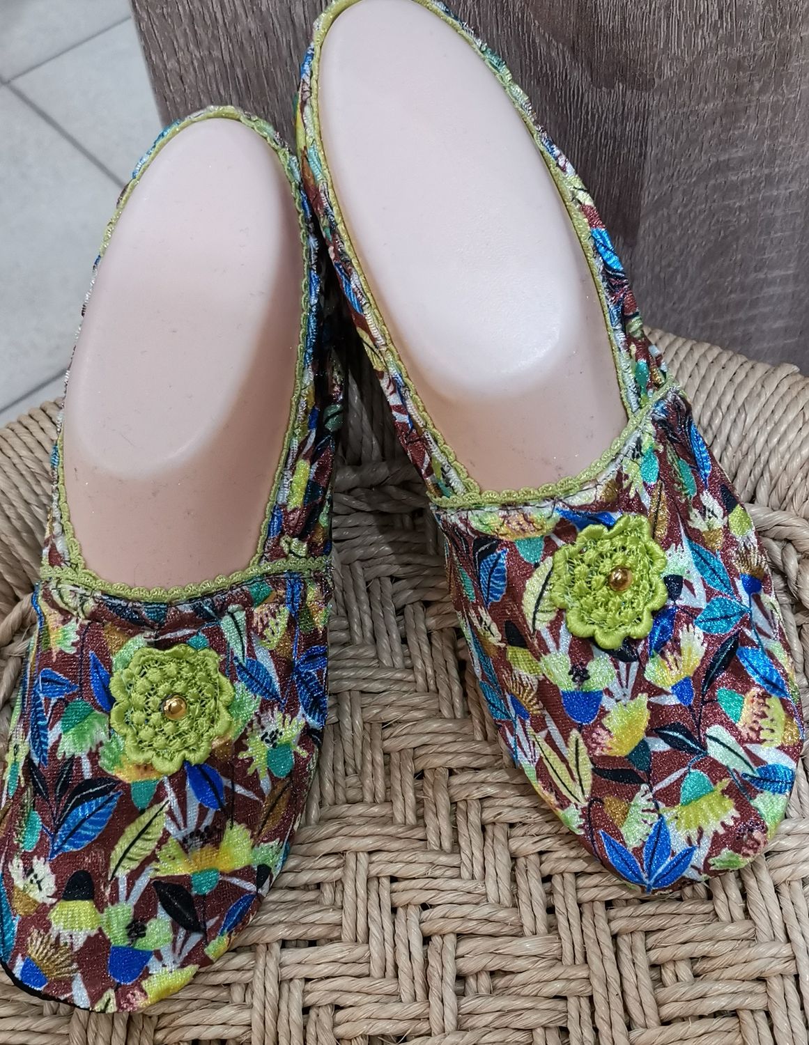 Chaussons Feuillage