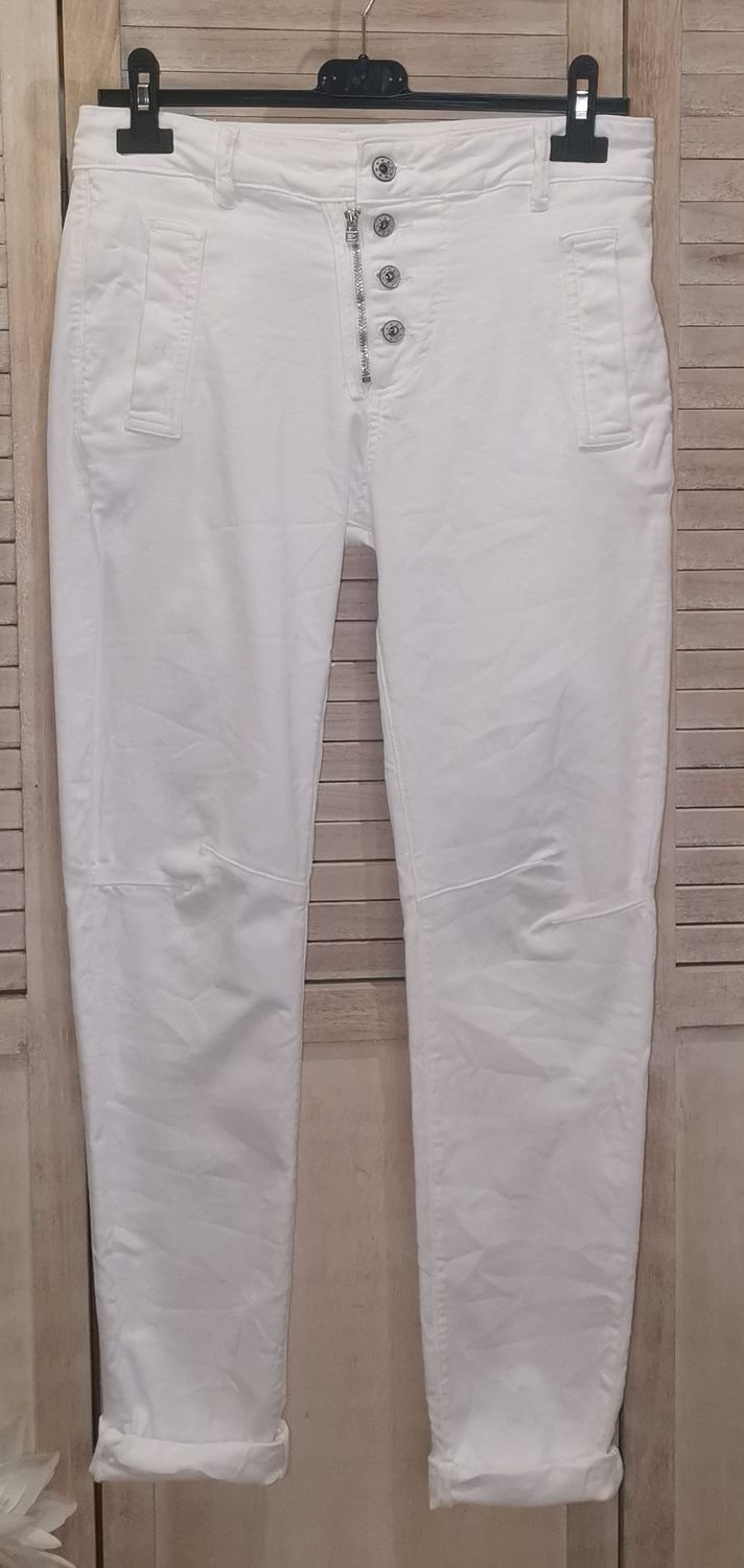 Jeans Melly blanc
