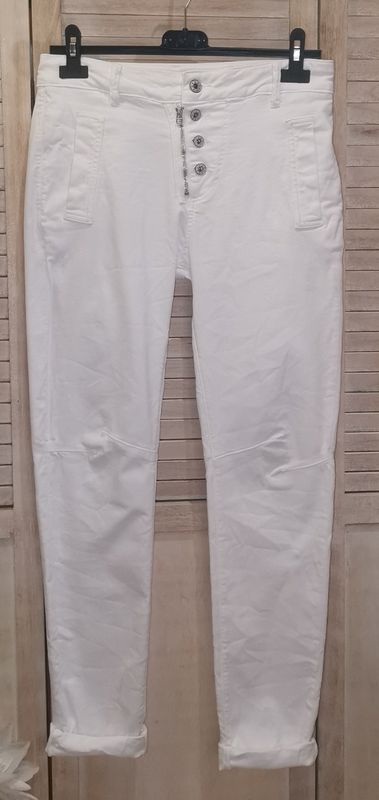 Jeans Melly blanc