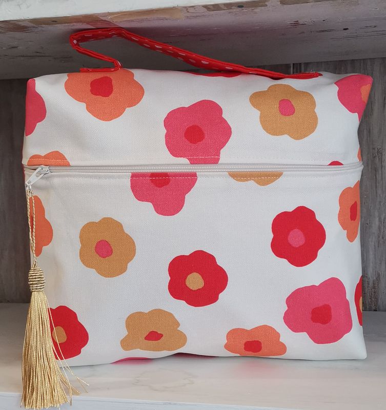 Trousse de toilette à  fleur
