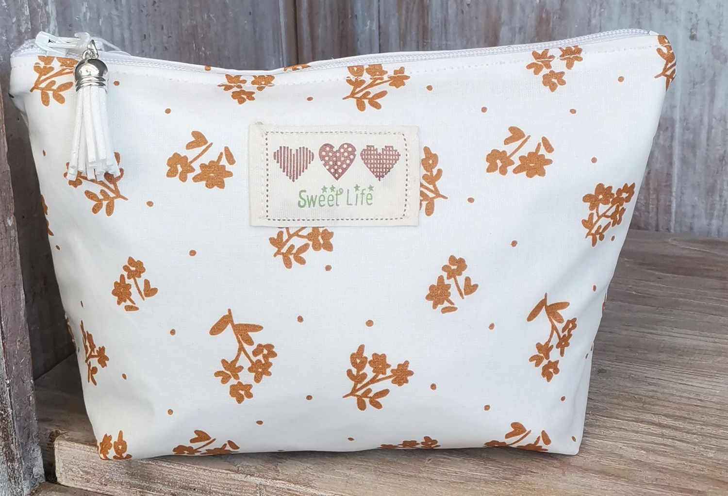 Trousse à maquillage à  fleurs