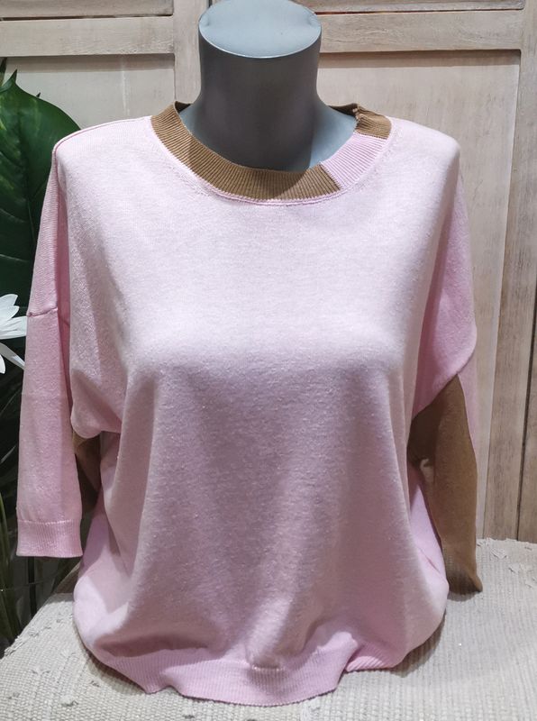 Pull fin rose et camel