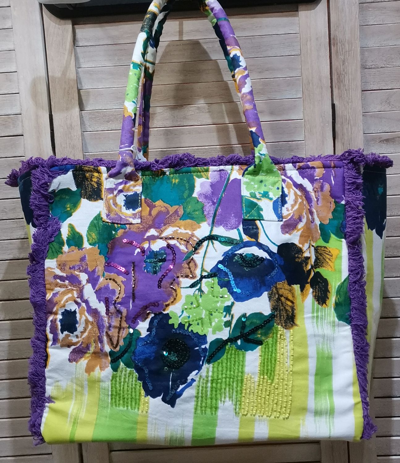 Sac en tissus coloré