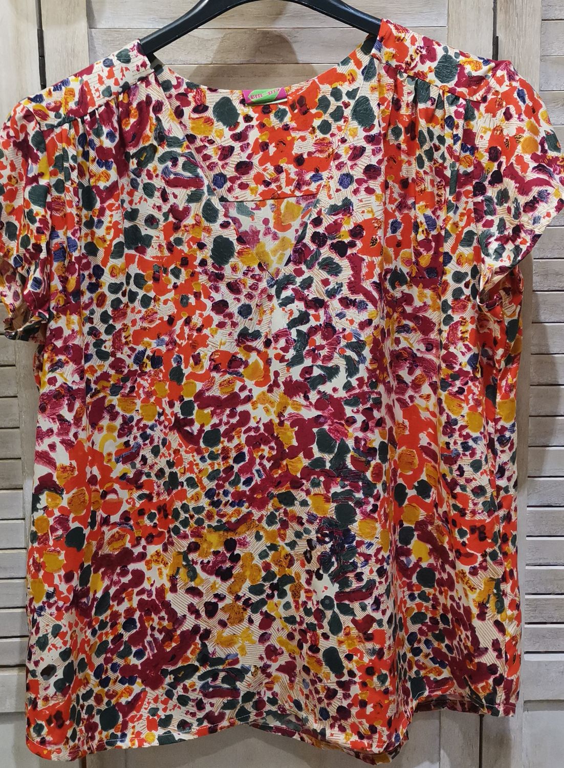 Chemise à motifs