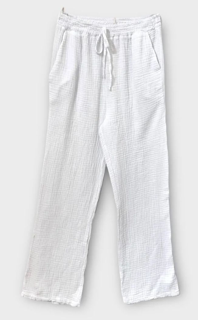 Pantalon léger blanc