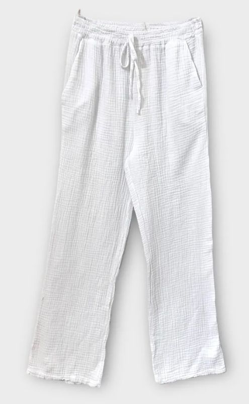 Pantalon léger blanc