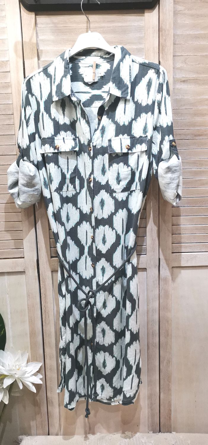 Robe avec motifs