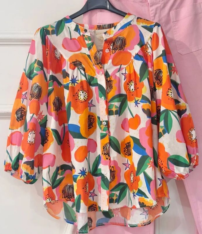 Chemise fleuris