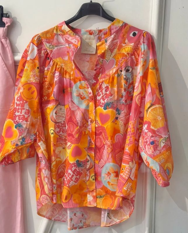 Chemise à motifs