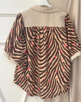 Chemise à motifs