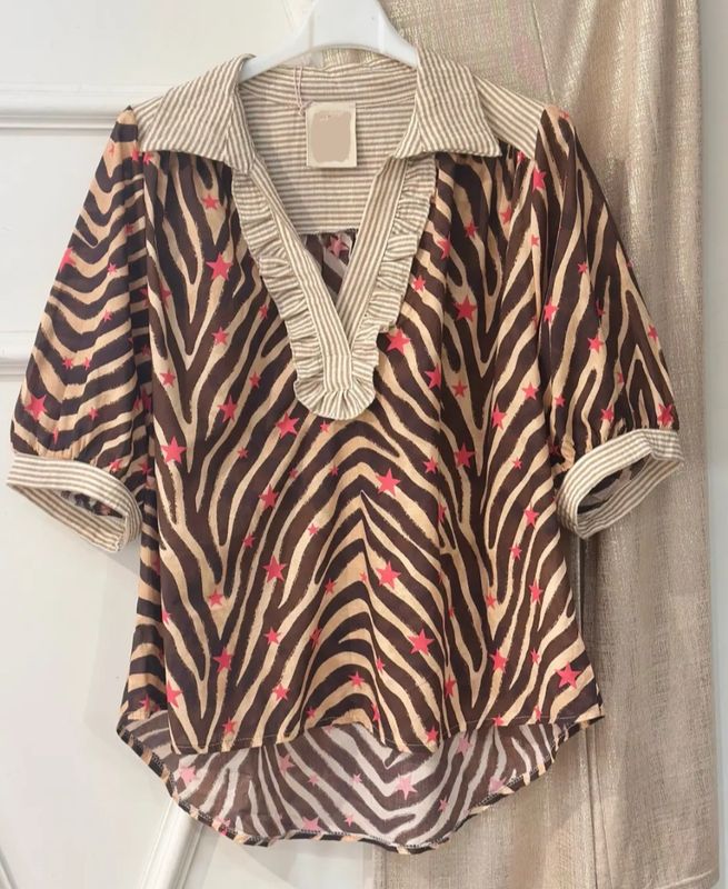 Chemise à motifs