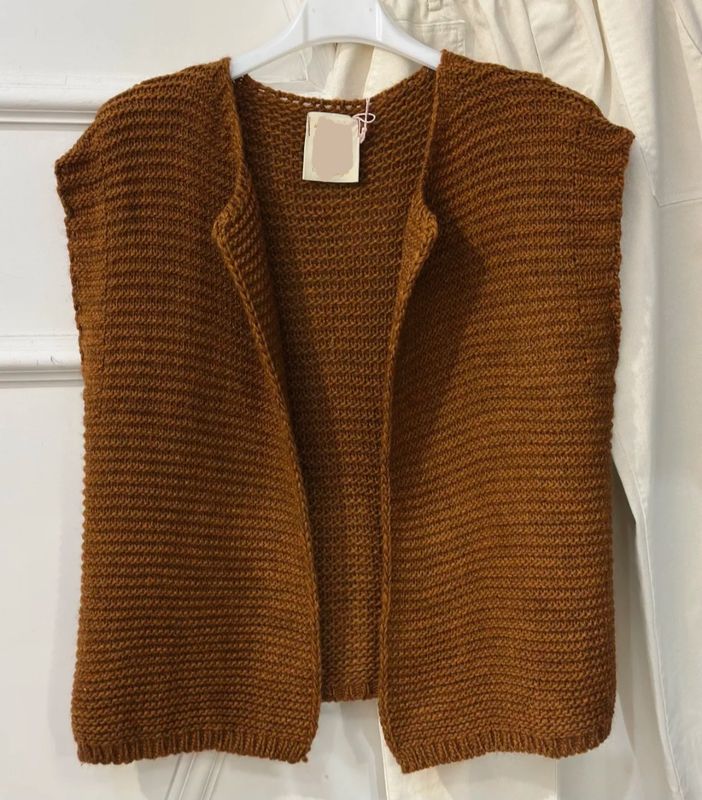 Gilet brique