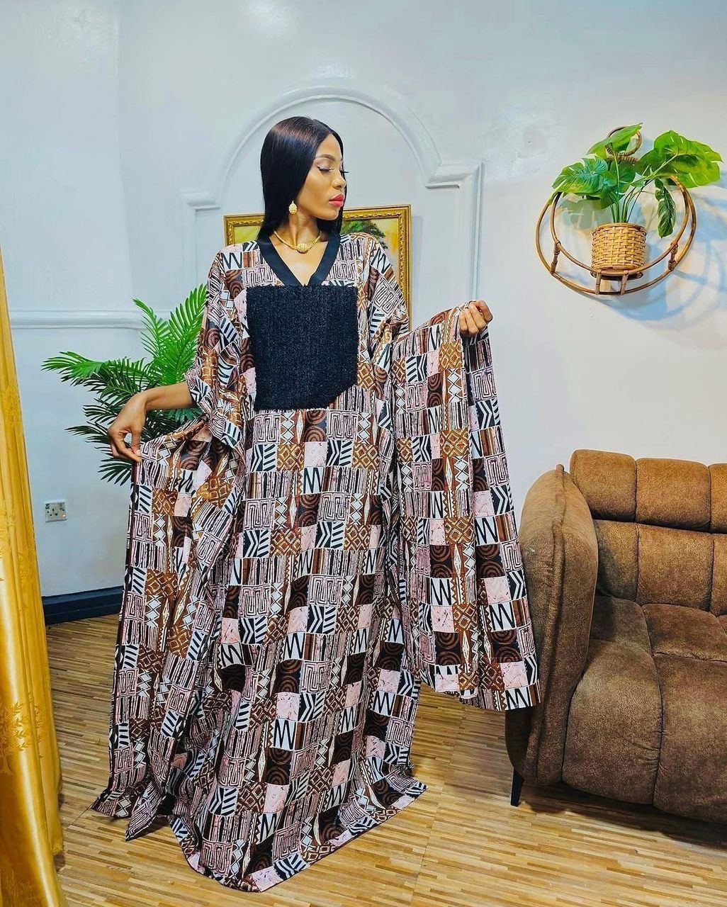Ankara Bubu gown