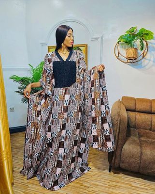 Ankara Bubu gown