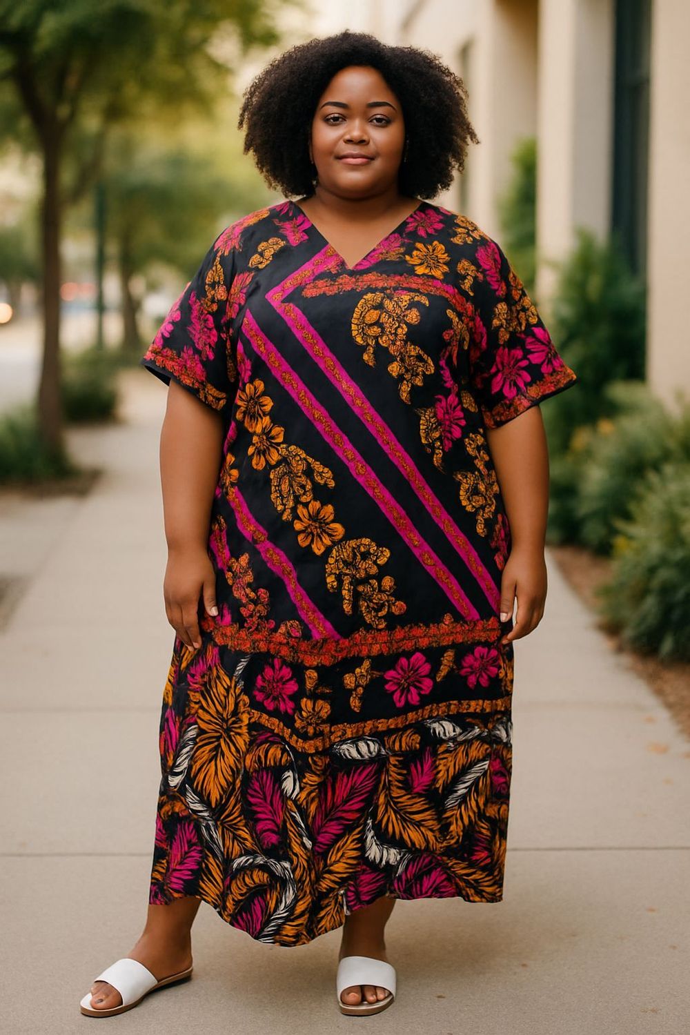 Ankara Bubu dress
