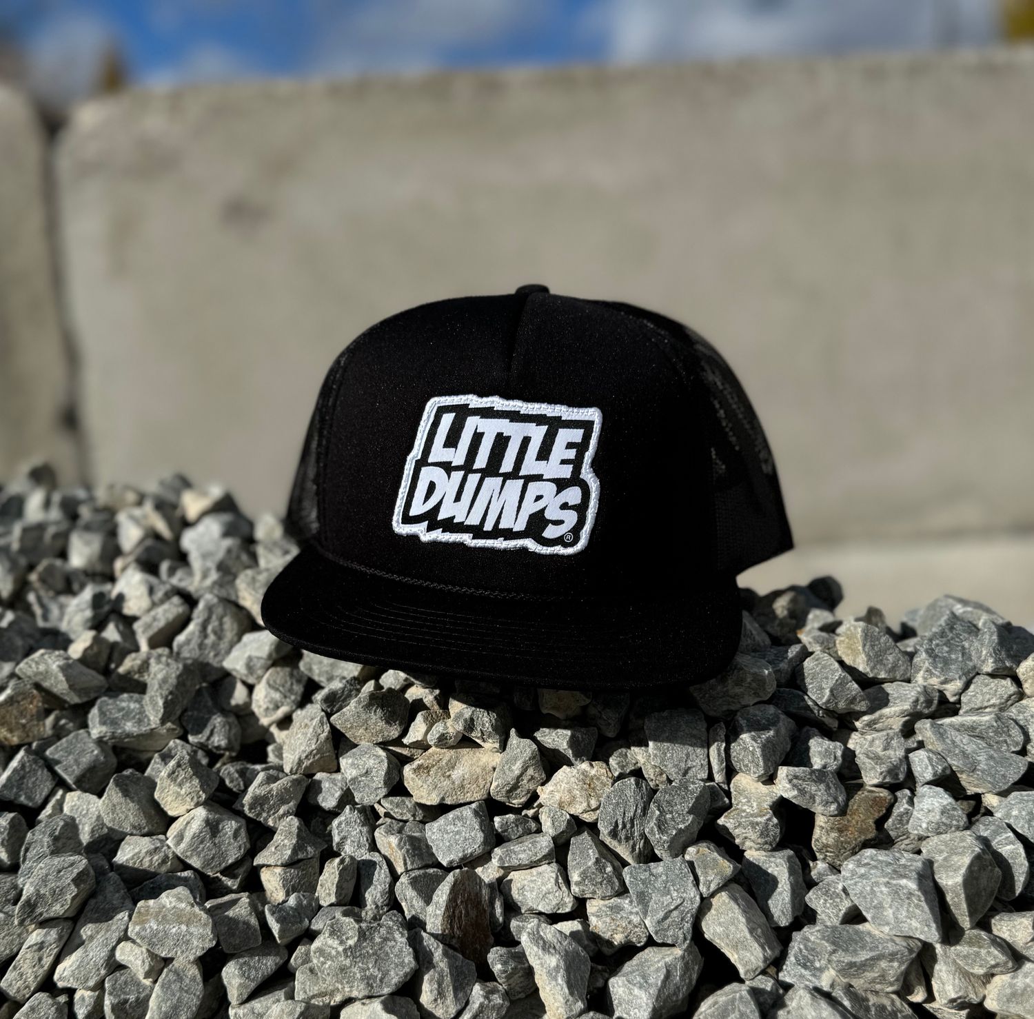 Graffiti Patch Hat (Black/Black)