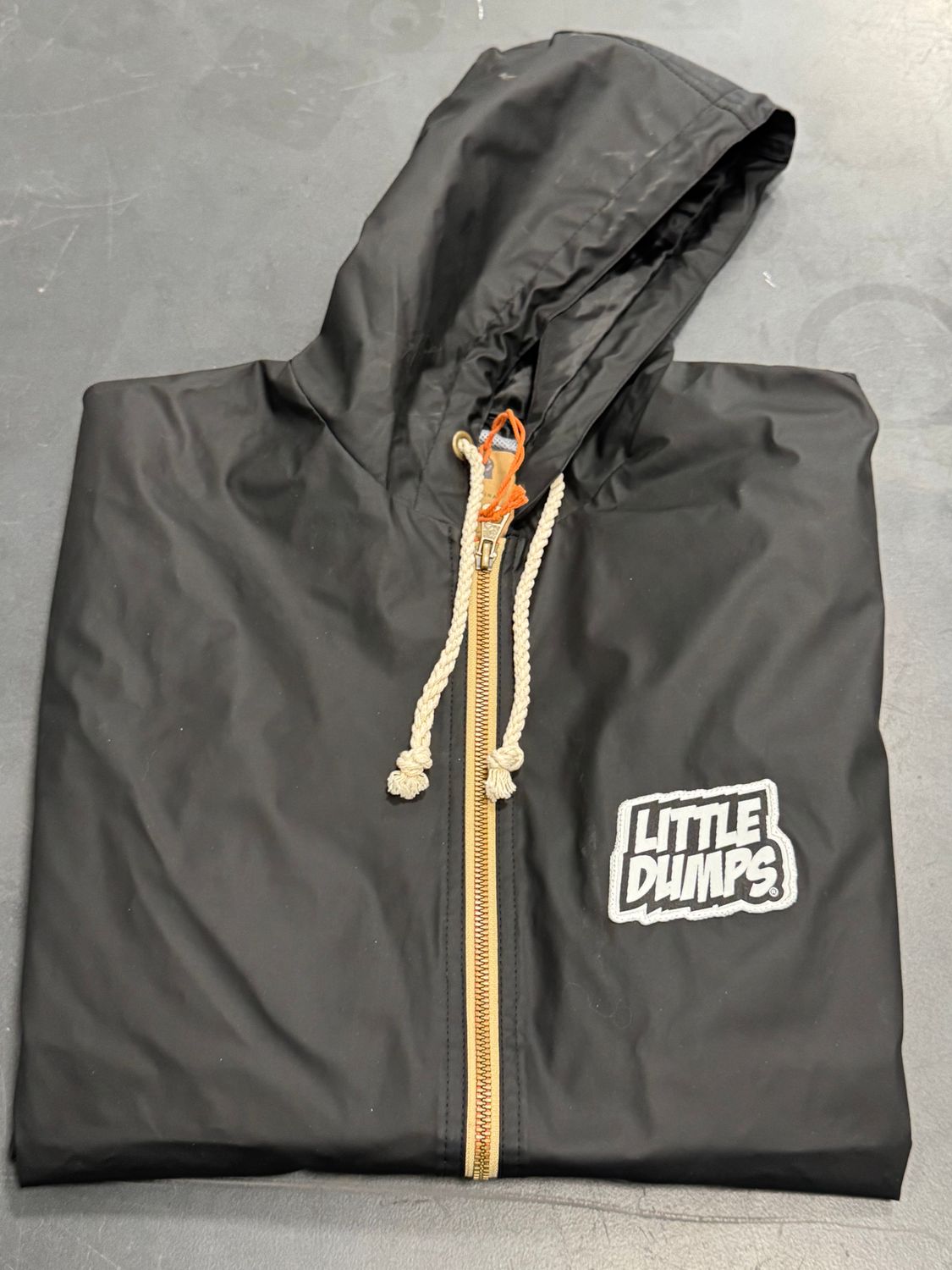 Rubber Rain Jacket (Black)