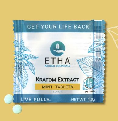 Kratom Extract Mint Tablets