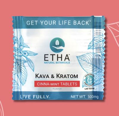 Kratom / Kava Cinna-Mint Tablets
