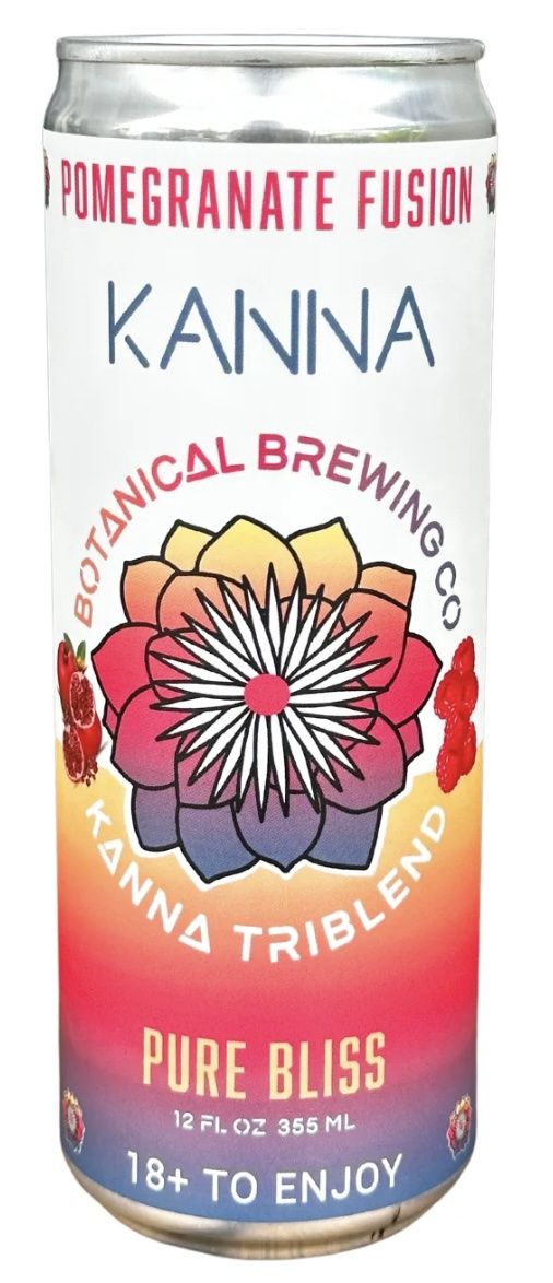 Botanical Brewing Company, Flavor: Pomegranate Fusion (Kanna)