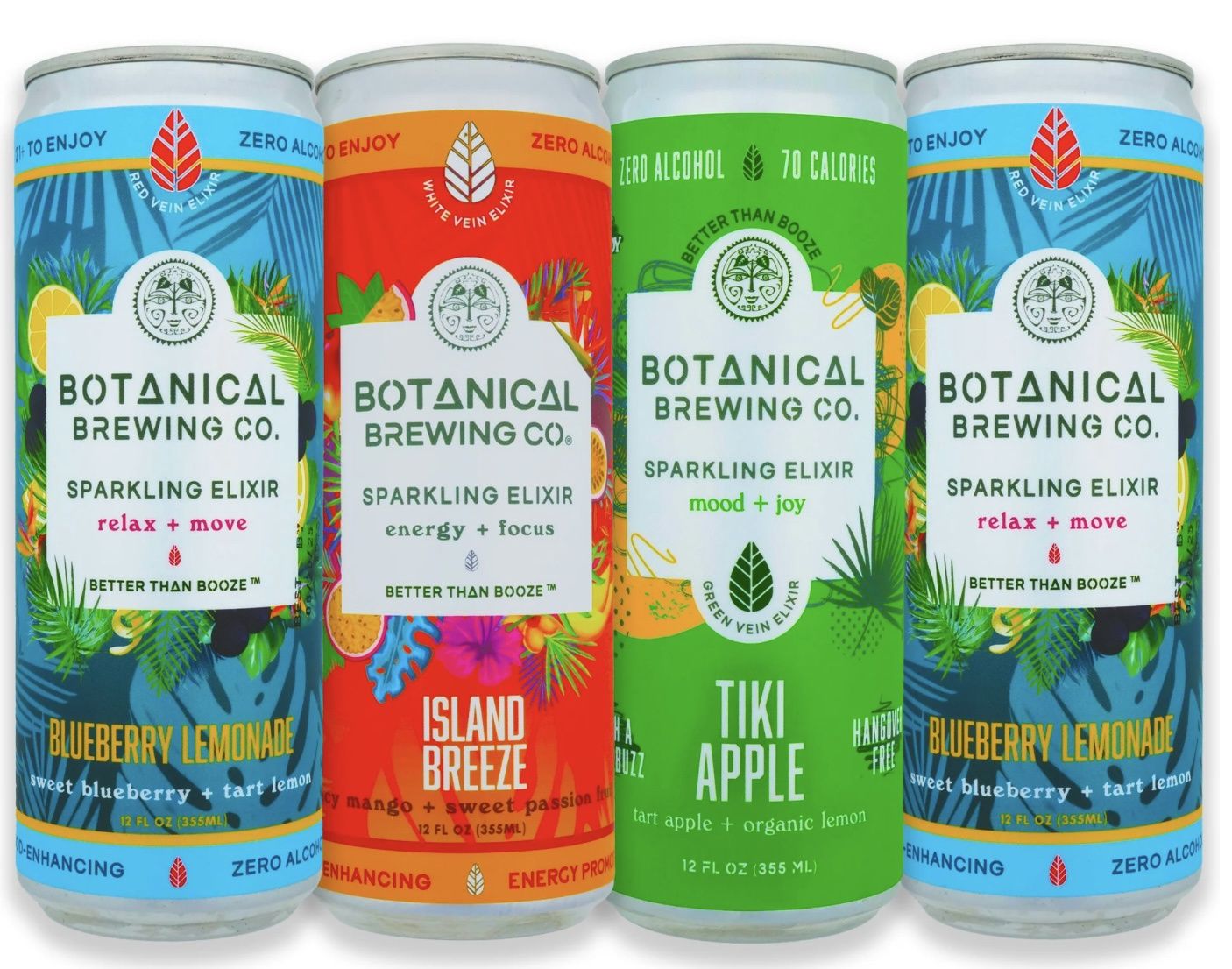 Botanical Brewing Euphoric Seltzers