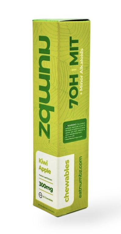 Numbz, Flavor: Kiwi Apple