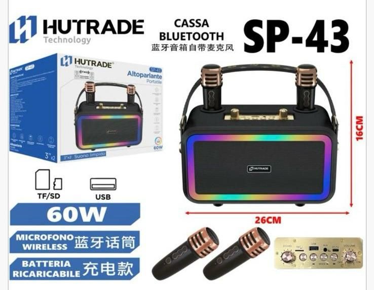 Cassa Bluetooth HUTRADE SP-43