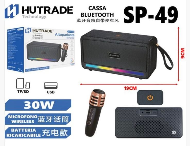 Cassa Bluetooth HUTRADE SP-49