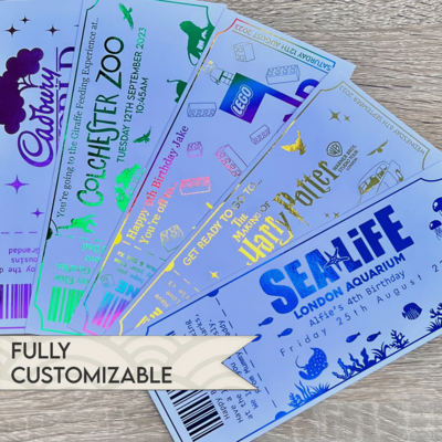 Personalised Event Ticket