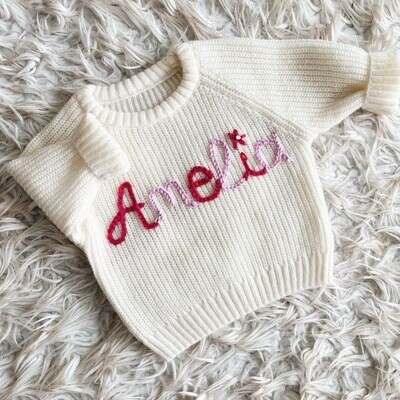 Personalized Knit Sweater