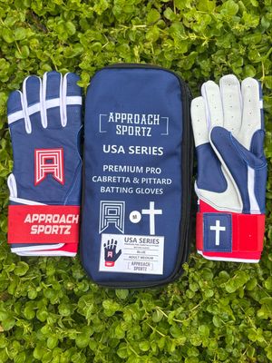 Blue USA Series Batting gloves