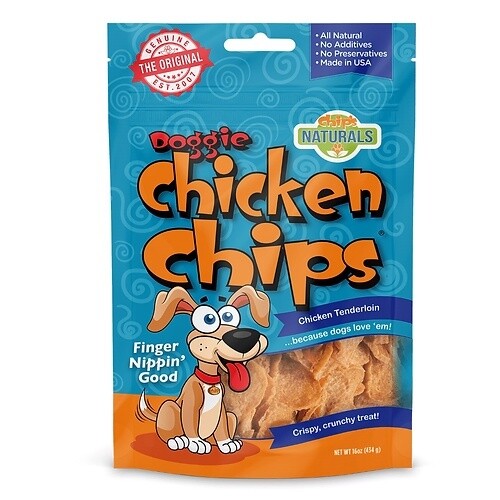 CN Chicken Chips, Size: 15oz