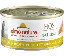 Almo Nature HQS Natural, 2.47oz, Flavor: Chicken &amp; Cheese